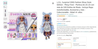 L.O.L. Surprise! OMG Fashion Show Style Edition Missy Frost por 20€