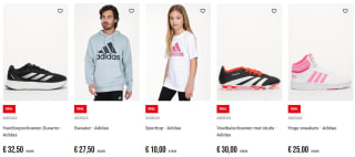 50% korting op de hele Adidas collectie van Bristol