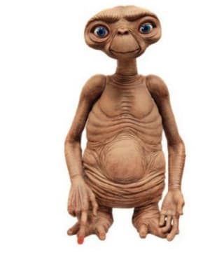 E.T el Extraterrestre tamaño real 90cm por solo 375€