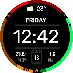 13 gratis Watchfaces Watch face voor Android