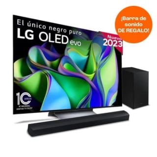 TV LG OLED55C34LA 55" OLED evo UltraHD 4K HDR10 + Barra de Sonido Samsung HW-Q60C/ZF por 1.129€