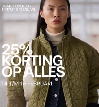 25% korting op alles bij VILA