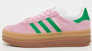 adidas Originals Gazelle Bold sneakers lichtroze/groen voor €60 bij Snipes