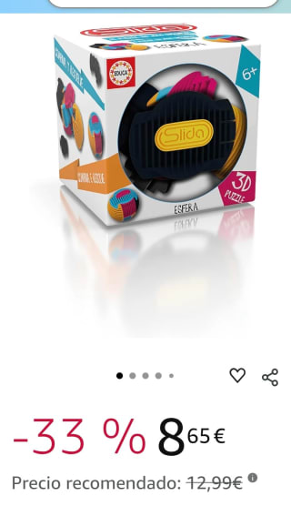 Educa Slida El Rompecabezas 3D por 8,65€.