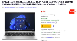 HP ProBook 450 15,6 inch G10 (9G2A4ET) voor €825