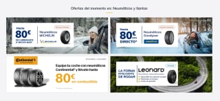 Ofertas de Norauto en Neumáticos y llantas