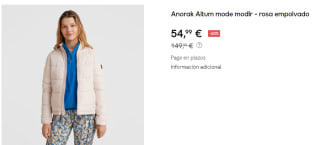 Anorak para Mujer O´neill Altum por 54.99€