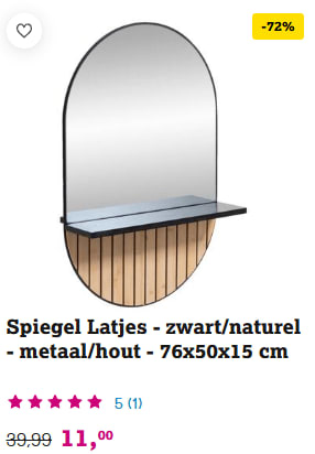 Tot 83% korting in de sale van Leen Bakker