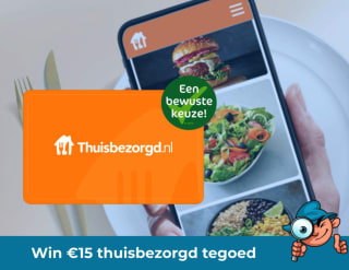 WINACTIE! Win €25 (3x) Thuisbezorgd tegoed tijdens BlackFriday