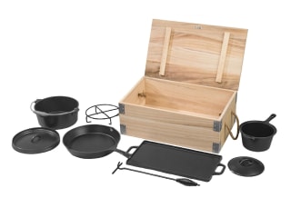 Set de ollas de hierro fundido por 35,99€