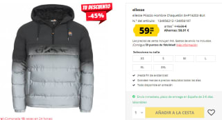 Chaqueton para Hombre ellesse Pilazzo por 59.99€