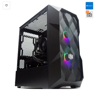 Ordenador PcCom Lite AMD Ryzen 5 5500 / 16GB / SSD 1TB / RX 6600 + Windows 11 Home por 789€