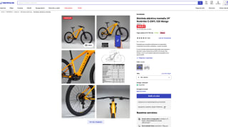 Bicicleta ROCKRIDER eléctrica montaña 29" Rockrider E-EXPL 520 Mango por 1,699,99€