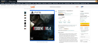 Jogo: Resident Evil 4 Remake para PS5 - R$ 229,99