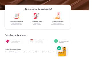 Reembolso de -1,50€ en gelt de batidom Chocomel