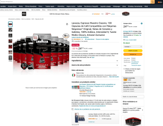 Café Original Notas de Cereales y Galletas Intensidad 9 por solo 24,99€