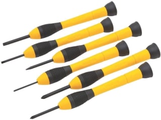 STANLEY 0-66-052 Juego de destornilladores de precision 6 unidades por 4,95€