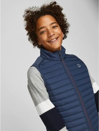 Jack & Jones Junior Bodywarmer navy voor €13,78 bij Amazon
