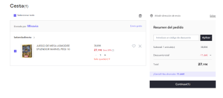 Juego de Mesa Splendor Infinity War Marvel por 27.19€