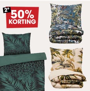 50% korting op 2e dekbedovertrek bij Kwantum