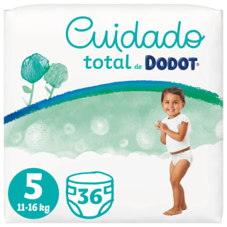 Pañales Dodot Cuidado Total pañales talla 1,2 y 5 por solo 7,29€