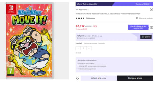 Juego WarioWare: Move it Nintendo Switch por 28.81€