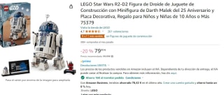 Set Lego Star Wars R2-D2 Figura de Droide 25 aniversario por 63,99€
