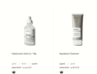 23% korting op alles van The Ordinary