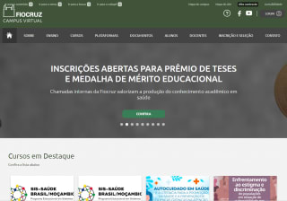 Cursos EAD no Campus Virtual Fiocruz - Gratuito.