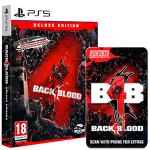 videojuego para PS5 Back 4 Blood Deluxe Edition + pin de regalo por 14,99€