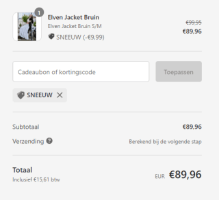 10% korting op alle bovenstukken bij The TwoSisters