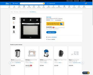 Horno Electrico At-Xn E Harburg por solo $149.990