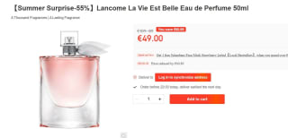 Lancome La Vie Est Belle - 50 ml - Eau de parfum voor €49 bij Ochama