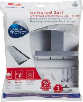 Filtro universal 2 en 1 antigrasa y antiolores campana por 2,98€