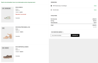 Tot 50% korting op schoenen in de Ecco Sale