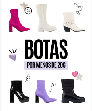 Recopilación de Botas desde Marypaz por menos de 20€