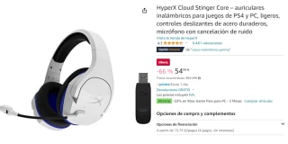 Auriculares HyperX Cloud Stinger Core por 54,99€