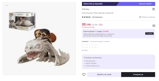 Funko POP Rides Figura Dragon con Harry Potter Hermione y Ron por 25.19€ (Cuenta Nueva 12.6€)