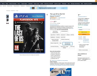 The Last Of Us HIts PS4 por solo 9,72€