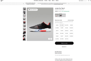 Zapatillas Jordan One Take 5 por solo 49,99€