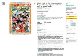 Puzzle Educa 1000 Piezas para Adultos Dragon Ball Incluye Pegamento a solo 6,94€
