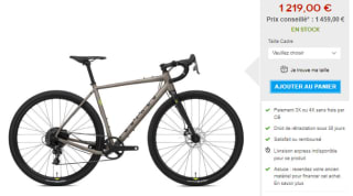 Vélo de gravel NS Bikes RAG+ 3 à 1.219€