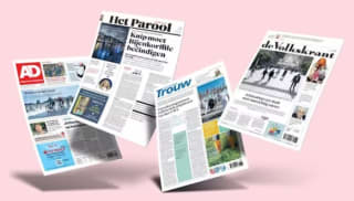 4 weken de krant voor €4 bij Kiosk