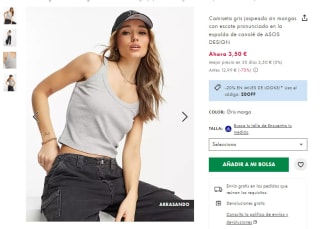 20% Extra descuento en tu compra en Asos grandes ofertas