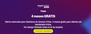 4 meses gratis Amazon Music Unlimited