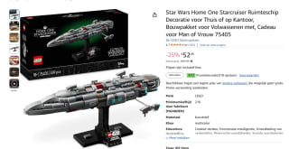 LEGO Star Wars Home One Starcruiser (75405) voor €42,49 bij Amazon NL