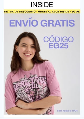 Envíos Gratis desde Inside.