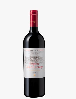 Vin rouge Château Lilian Ladouys 2019, Saint-Estèphe Cru Bourgeois Exceptionnel à 12,51€