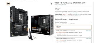 Placa base Asus TUF Gaming B760-Plus WIFI por 174,90€