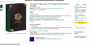 The Legend of Zelda: Tears of the Kingdom Edición Especial Limitada por solo 84,38€